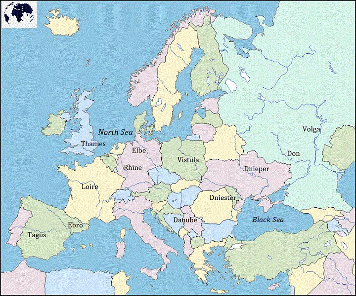 Ríos de Europa