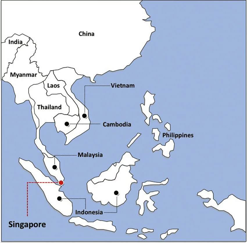 Southeast Asia Map
