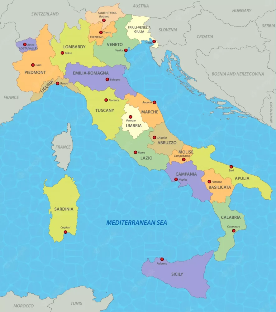 Italia Mapa