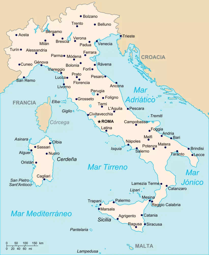 Italy Map