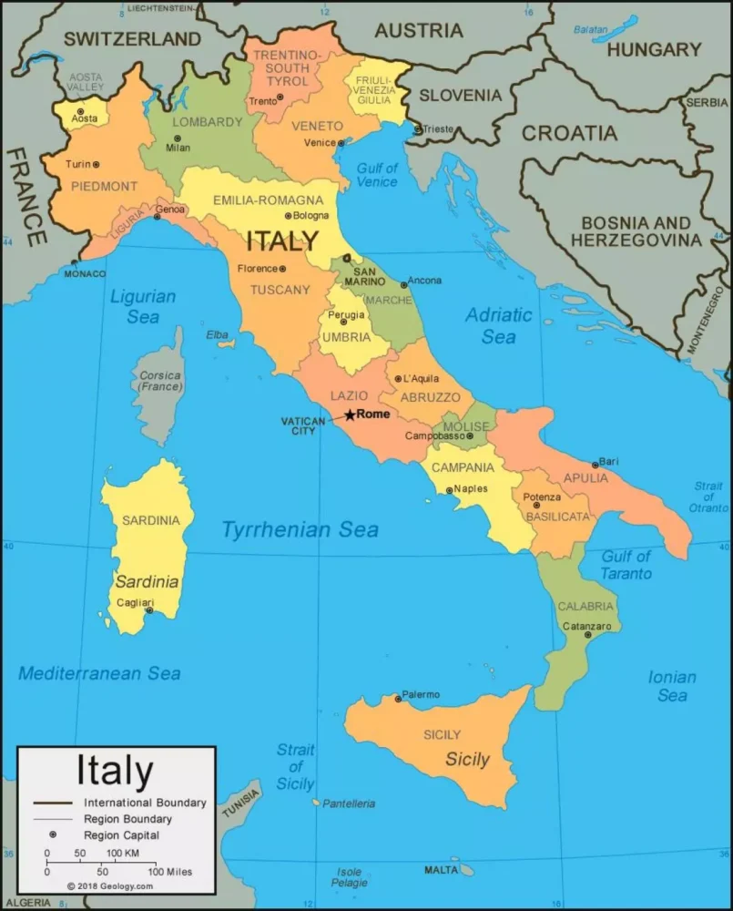 Italia Mapa