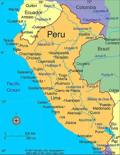 Peru Map