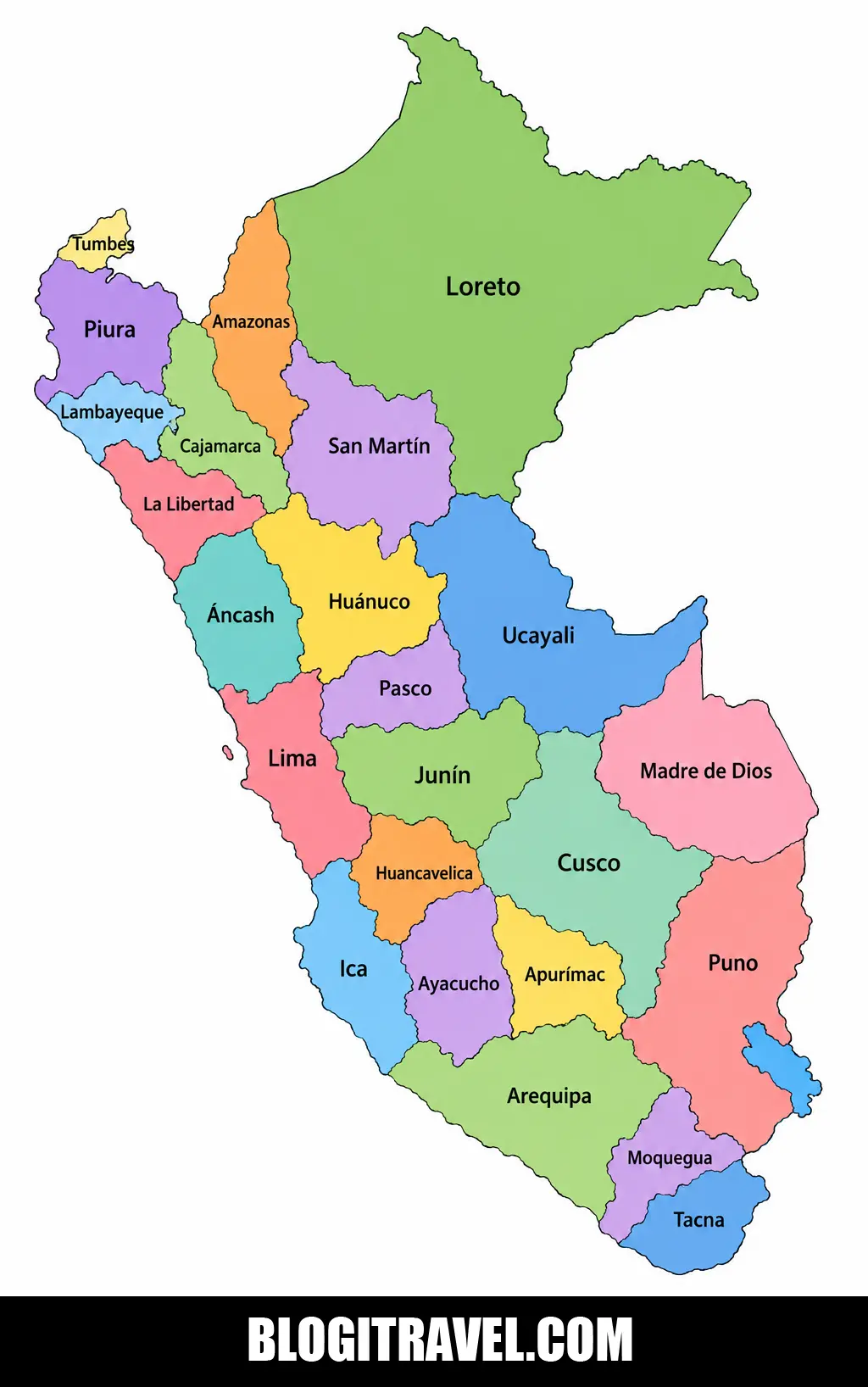 Perú Mapa