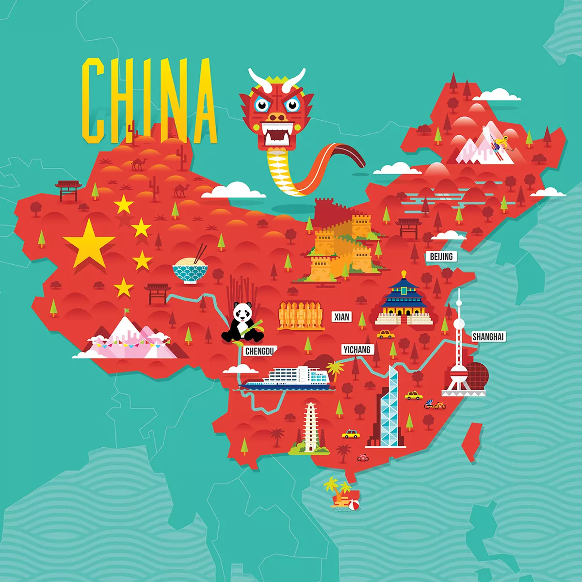 Mapa de China