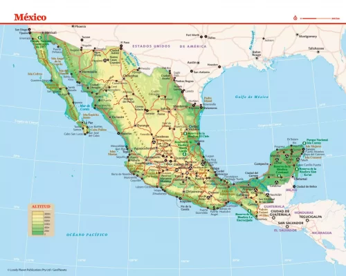 Mapa de la República de México