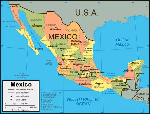 México Mapa