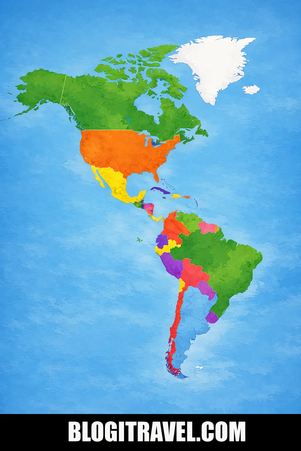 Mapa de America