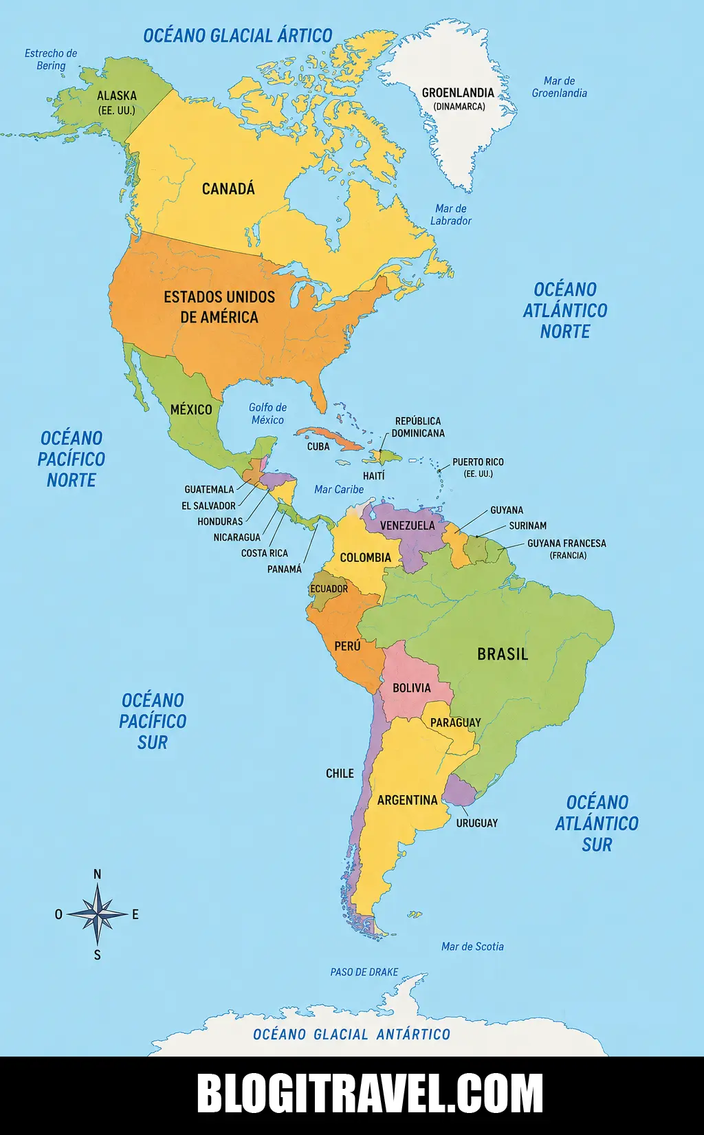 Mapa America