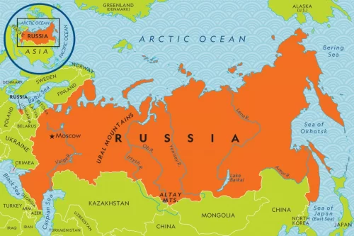 Mapa Geográfico de Rusia Detallado y con Ciudades [Actualizado]