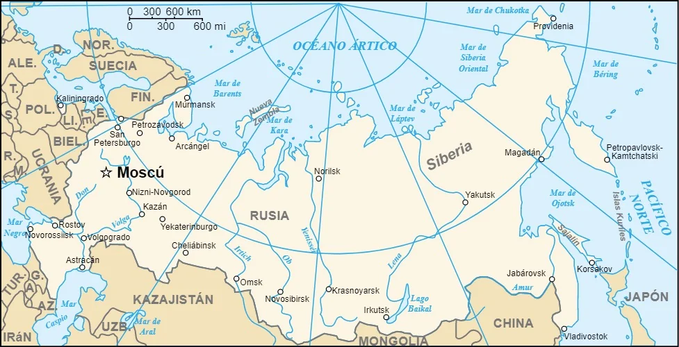 Russia Map