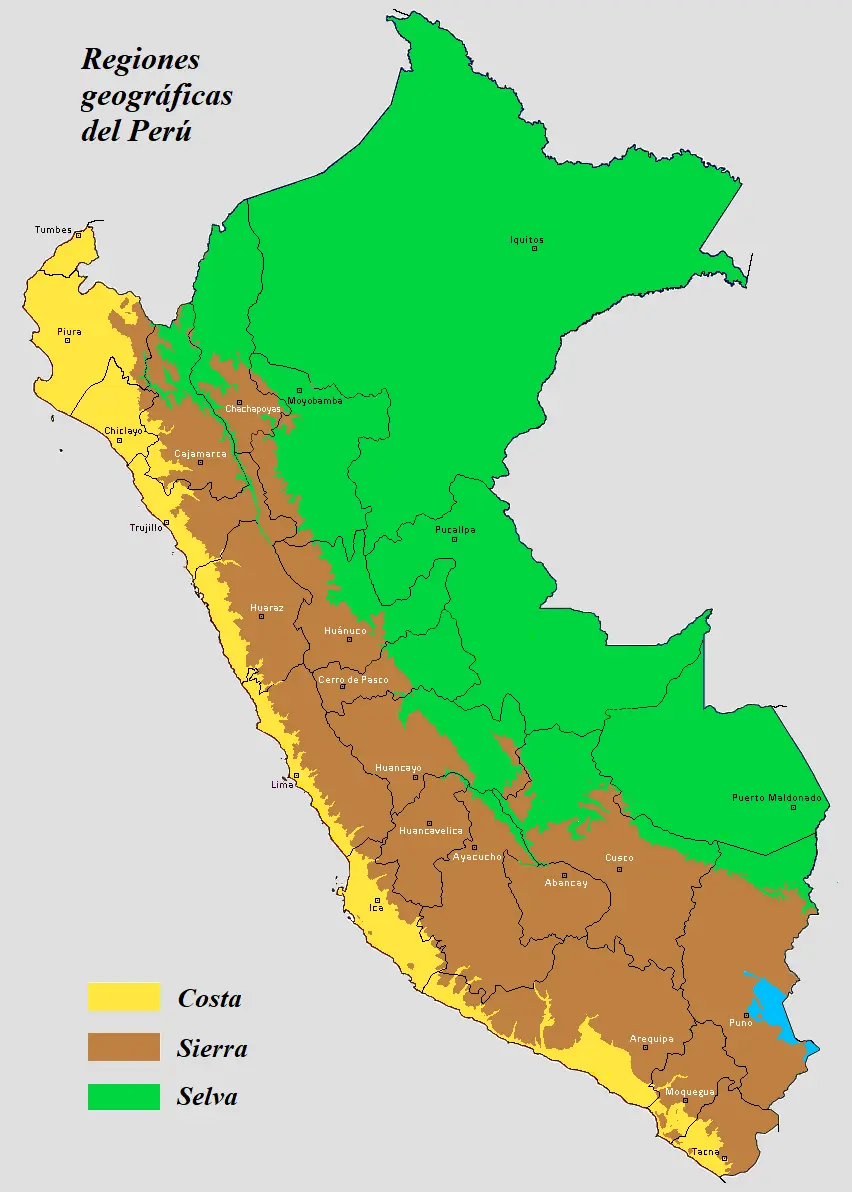 Regiones del Perú