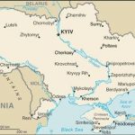 mapa de ucrania