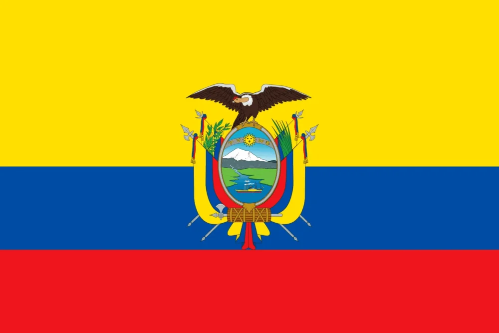 Bandera Ecuador