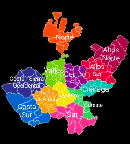 Mapa de Jalisco