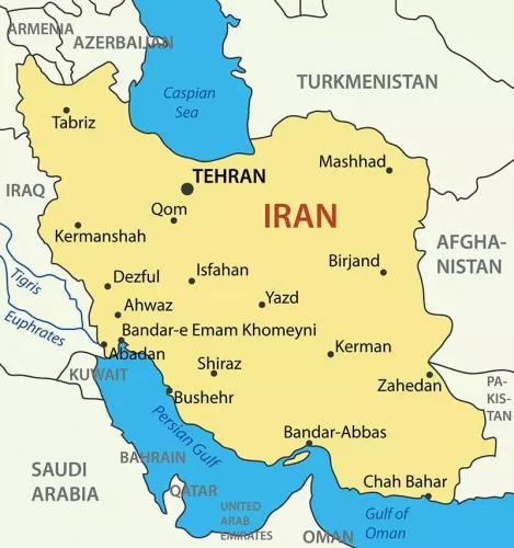 Mapas de Irán