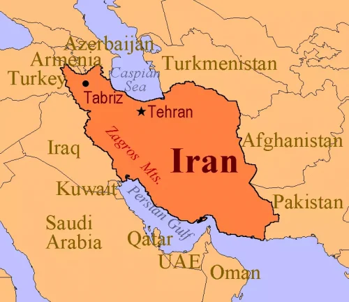 Mapas de Irán